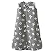 HALO Grey Pooch SleepSack Wearable Baby Blanket, Micro-Fleece, Medium