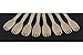Gmark Eco-friendly Wooden Sporks 200 ct, Disposable Spoon Fork 2-in-1 Cutlery, 6.25