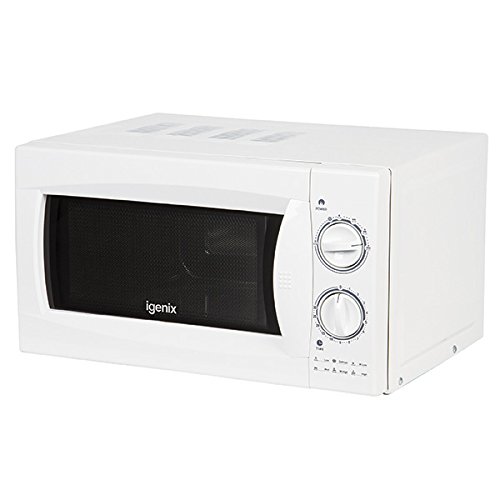 Russell Hobbs RHM2077 20L Manual 800w Solo Microwave White Amazon.co