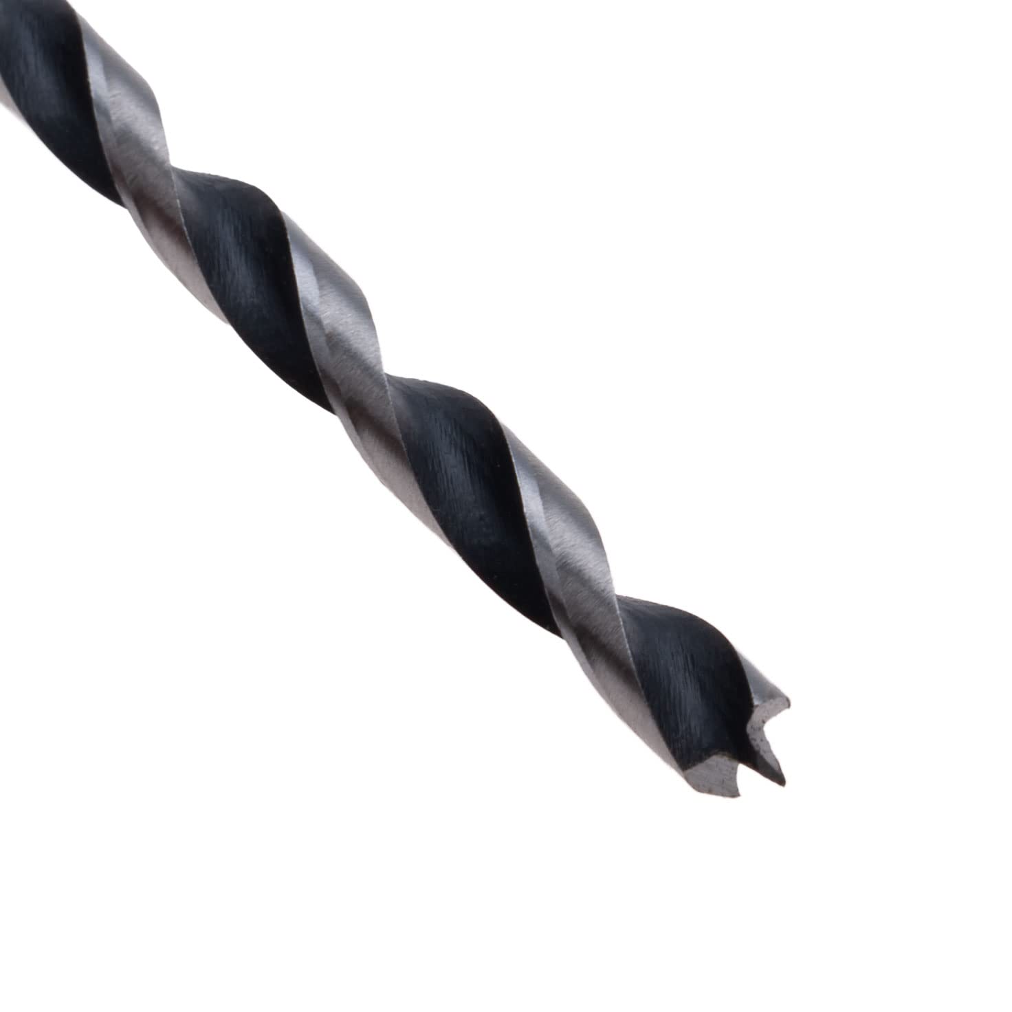 9mm x 125mm Drill Bit - Sharp Centering Brad-Point and Twisted Spiral Drill Bits for Drilling Wood, Plastic, Rubber, DIY - Made from Carbon Steel Metal