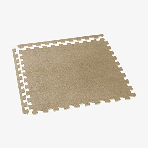 We Sell Mats 3/8 Inch Thick Interlocking Foam Carpet Tiles Durable