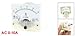 uxcell Class 2.5 Accuracy AC 0-10A Analog Panel Meter White Clear
