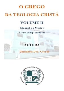 Livro O Grego Da Teologia Cristã Volume Ii