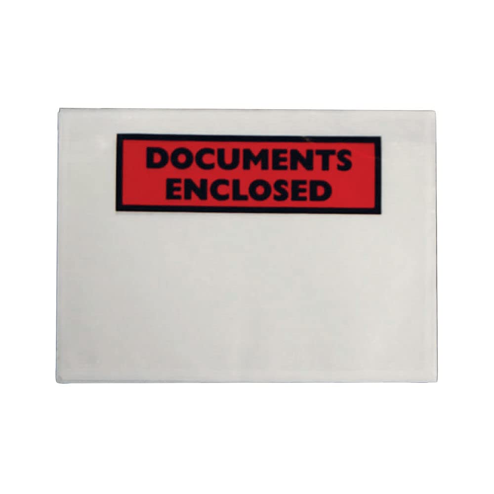 Blake Go Secure DL 235 x 132 mm Printed Documents Enclosed Envelopes (TZ60383) Clear - Pack of 1000