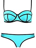 Imilan Push up Neoprene Diving Suit Bright Bling Bikini Set Swimsuit Swimwear