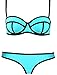 Imilan Push up Neoprene Diving Suit Bright Bling Bikini Set Swimsuit Swimwear