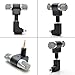 Microphone Adapter, ZIKO Microphone 3.5 mm Mic Adapter Mini Stereo 3.5 mm mic Adapter Microphone Mount with Standard Frame for GoPro 3/3+/4 Sports Camera