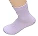 Galsang 5 Pack Soft Casual Lightweight Crew Cotton Socks For Women #A160 (solid color)