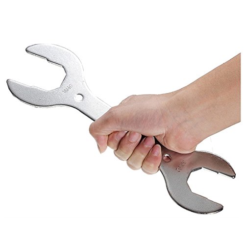 Buycitky Bike Bicycle Scooter Headset Wrench 30-32mm x 36-40mm Fork Spanner Repair Tool - Thumbnail 4