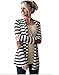 DREAGAL Womens Cardigan Batwing Jacket Hooded Casual Stylish Loose Coat