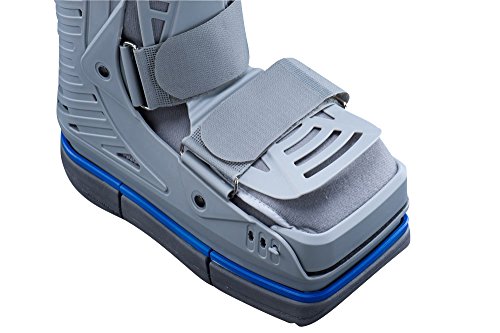 Shoebaum Air Cam/Fracture Boot with Shock Absorbers | Walker for Fracture Recovery, Protection and Healing After Foot or Ankle Injuries- Small/Medium 6-11.5 Adjustable - Thumbnail 5