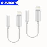 Lifepong sai0007 iPhone 7/7Plus Adapter Headphone Jack 2pack, Lightning to 3.5 mm Headphone Jack Adapter for iPhone 7/7 Plus Accessories (ios 10.3)
