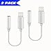 iPhone 7/7Plus Adapter Headphone Jack 2pack,Lifepong Lightning to 3.5 mm Headphone Jack Adapter for iPhone 7/7 Plus Accessories (ios 10.3)
