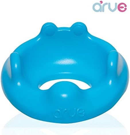 [arve] Non-Toxic Baby Toilet Potty Training Cushion Seat, Non-Slip Surface for Boys and Girls, Toddler (Blue)