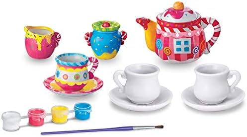 paintable tea set