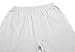 Ecupper Womens Casual Loose Plus Size Elastic Waist Cotton Trouser Cropped Wide Leg Pants Pink 12-14