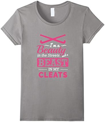 Womens Field Hockey Shirt -Field Hockey Gift- Field Hockey Apparel Small Slate