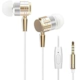 G-Cord In-Ear Headphones with Stereo Mic & Remote Control for iPhone 6s/6s Plus, iPhone6/6 Plus, iPhone 5s 5c 5, iPad iPod Tablet and More