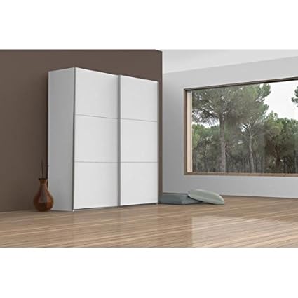 Mcd Cordoba 150x60 Cm Sliding Wardrobe Doors White Amazon Co Uk