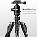 K&F Concept Ultra Compact and Lightweight Aluminum Travel Tripod with Monpod,360° Panorama Ball Head Compatible with Canon Nikon DSLR Cameras