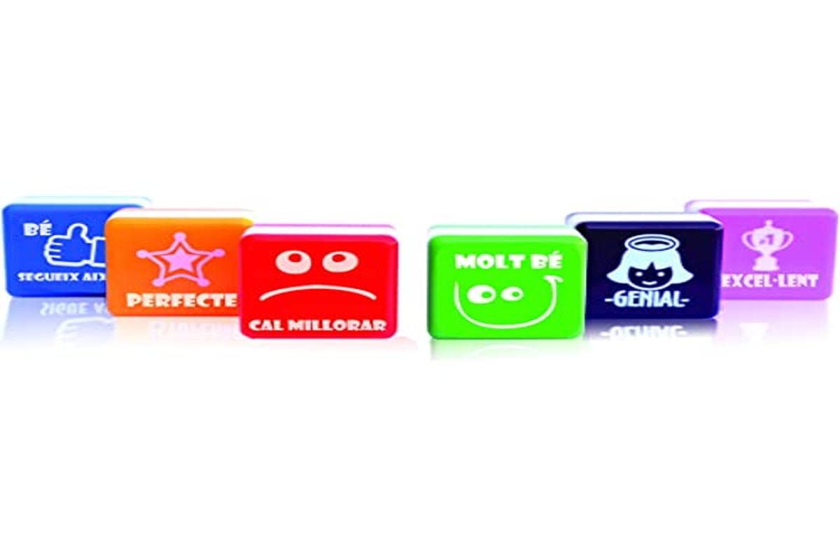 Pack 6 stamps motivac. Catalan