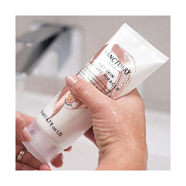 Sanctuary Spa Body Lotion, Wet Skin Moisture Miracle Vegan Body Moisturiser, Cruelty Free, 200 ml