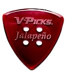 V-PICKS Jalepeno Guitar & Mandolin Pick