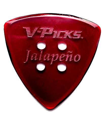 V-PICKS Jalepeno Guitar & Mandolin Pick