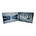 Crystal Clear Memories 2-Pack Horizontal Photo Frame Displays (4x6), Clear Angled Acrylic Plastic for Bedstand, Living Room or Office (Set of 2 Frames)