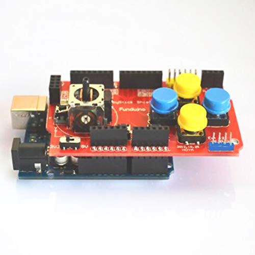 Gamepad Joystick Shield V1 Expansion Board Red for Arduino