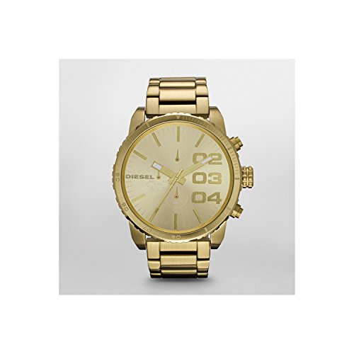 Diesel Men's DZ4268 Double Down Gold Watch