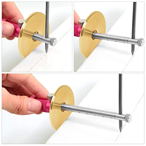 Newkiton Wheel Marking Gauge Plus with Micro Adjust Function, 1 Bearing