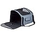 WOPET Pet Car Seat Carrier Airline Approved for Dog Cat Puppy Small Pets Travel Cage L Size Weight up to 15lbs
