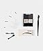 i Envy by Kiss Beautiful Brow Kit Includes Dark Brown, Medium Brown, Highlighter, Wax, Shaper and Applicator, Stencils. Smudge Proof