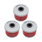 AHL 113 Oil Filter for Honda TRX400EX 397 1999-2008 (Pack of 3)