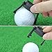 Brccee AC 6 Pack Golf Ball Pick Up Tool Saver Putter Grip Retriever Mini Foldable Plastic Claw Grabber Sucker Golf Accessories