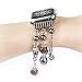 GBSELL Fashion Sports Beaded Bracelet Strap Band For Apple Watch Series 2/1 38mm (C)