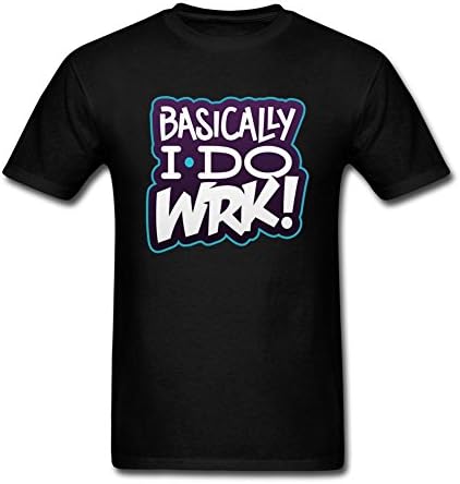 yonghui77 Men's BasicallyIDoWrk Short Sleeve T Shirt