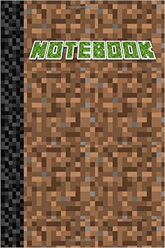 Amazon Com Notebook Minecraft Dirt School Daily Wide Ruled
