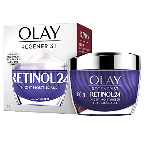 olay regenerist retinol 24 night moisturiser fragrance free 50g