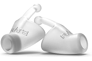FLARE AUDIO Flare Calmer – Ear Plugs Alternative – Reduce Annoying Noises Without Blocking Sound – Soft Reusable Silicone - Translucent