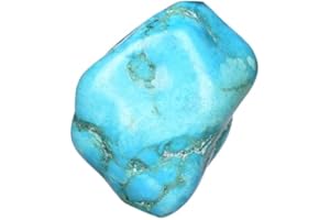 GEMHUB Natural Blue Turquoise 50-70 Ct. Approx Arizona Crystal Healing Rough Turquoise Loose Gemstone Per Piece