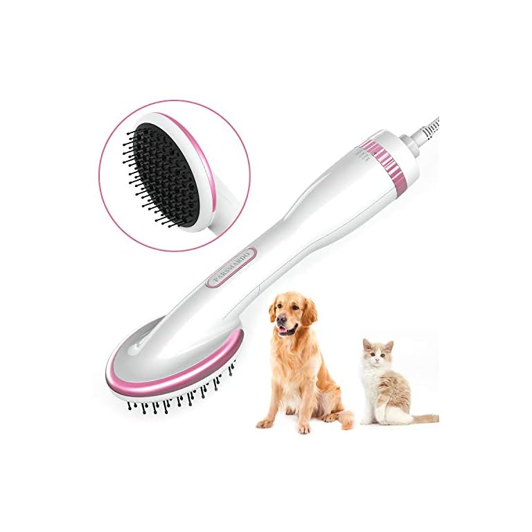 HANMEI Pet Hair Dryer for Dogs Cats, 2 in 1 Pet Grooming Blower Dryer