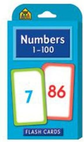 Numbers 1-100 Flash Cards
