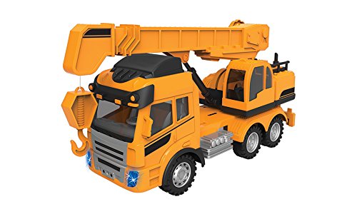Playtek 1:15 4 CH R/C Crane Truck Remote Control