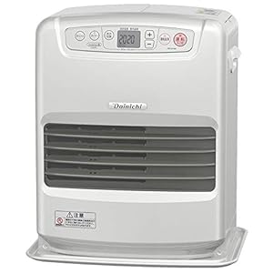 ダイニチ 石油ファンヒーター(木造9畳まで/コンクリート12畳まで) Sタイプ ライトシルバー FW-3217S-S