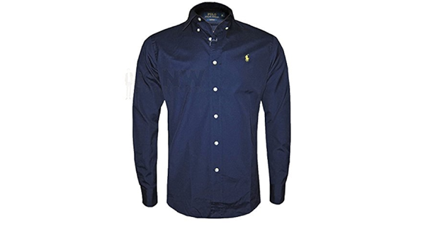 camisa negra polo ralph lauren
