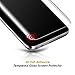 SM SEVENMORE Samsung Galaxy S9 Plus S9+ Full Glue Adhesive Tempered Glass Screen Protector [Updated version]