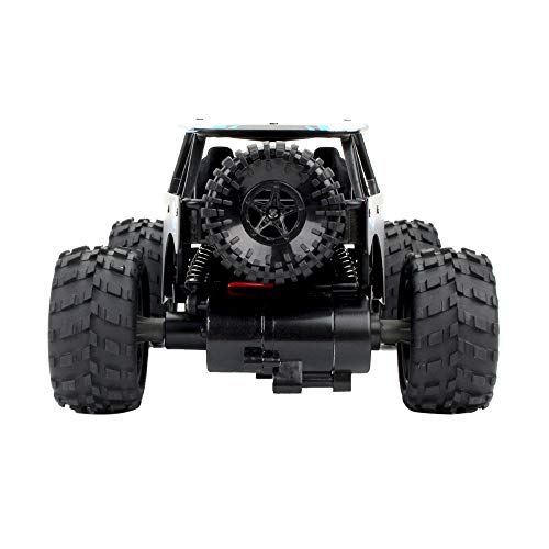 Ranoff 1:18 Remote Control Off Road RC RTR Four-Wheel Drive 2WD Racing Car Truck Off-Road Buggy Toys Toy Gifts (Black) - Thumbnail 5