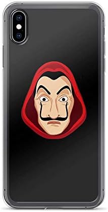TeeTan Compatible with iPhone 6 Plus/6s Plus Case La Casa De Papel Mask Spanish Money Heist Season Pure Clear Phone Cases Cover